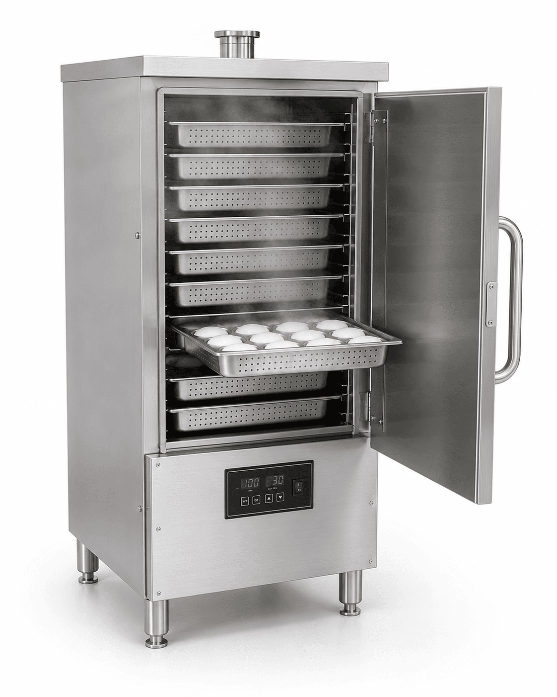 COMMERCIAL IDLY / RICE/ VEGETABLE STEAMER — commercial kitchen equipment by Veecos, Visakhapatnam (Vizag)